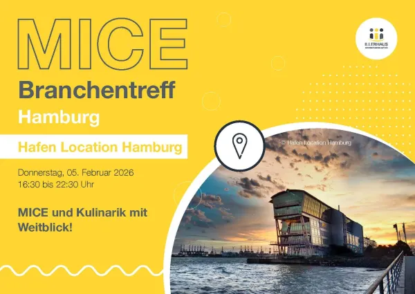 "MICE & Kulinarik mit Weitblick" in Hamburg