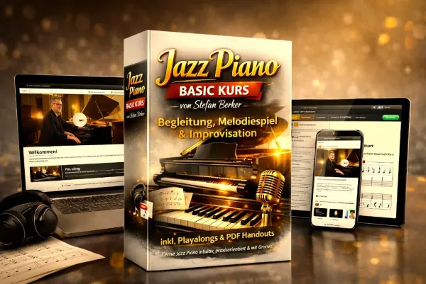 Jazz Piano Online-Kurs für Pianisten mit Vorerfahrung