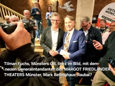 Mark Bellinghaus-Raubal "Wenn Kinder träumen" und MARGOT FRIEDLÄNDER THEATER - Generalintendant greifbar wird