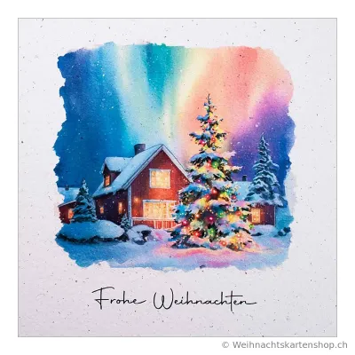 Nachhaltige Weihnachtsgrüsse mit Wirkung