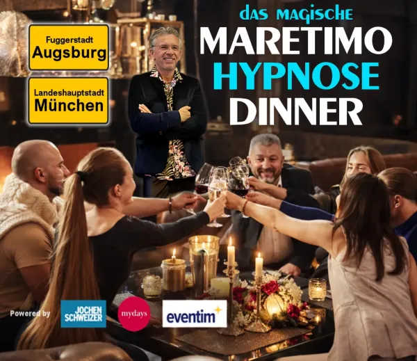 Neu ! Das magische Hypnose-Dinner in München & Augsburg