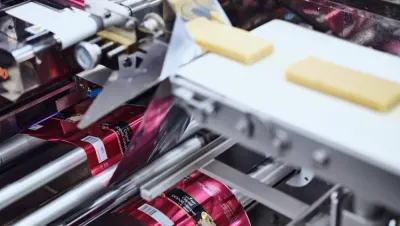 Die neue Verpackungsmaschine im Einsatz - So wird Marzipan verpackt FUJI PACKAGING beliefert dänischen Marzipanhersteller