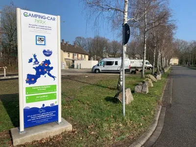 CAMPING-CAR PARK und die Stadt Bühl kündigen die Eröffnung des Wohnmobilstellplatzes in der Gemeinde an