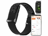 newgen medicals Smartes Fitnesstracker-Armband mit App