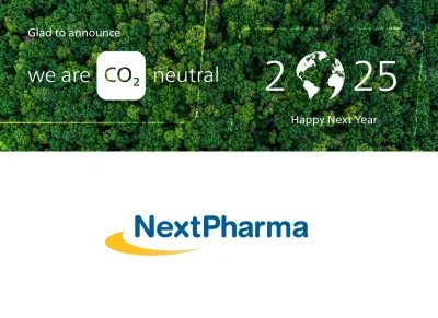 NextPharma ist seit dem 1. Januar 2025 klimaneutral. NextPharma wird ab dem 1. Januar 2025 klimaneutral sein