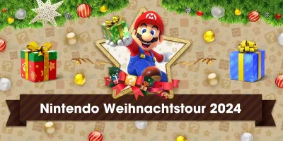 Die Nintendo Weihnachtstour macht am 29. und 30. November Station im ALEXA am Alexanderplatz. ALEXA präsentiert Nintendo Weihnachtstour 2024