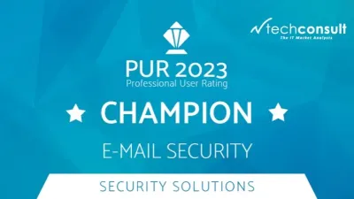 NoSpamProxy wird zum sechsten Mal Champion in unabhängiger Nutzerbefragung für E-Mail-Security