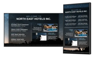 NoviSign - Ideale Loesung fuer Hospitality Branche