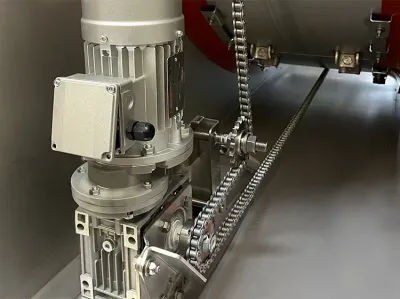 Nozag-Produkte im EBT Sorptionstrockner Maßgeschneiderte Antriebslösungen für die Lebensmittelindustrie