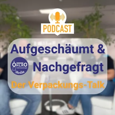 OHLRO Podcast Titelbild OHLRO startet Podcast "Aufgeschäumt und Nachgefragt"