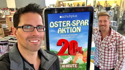 Ostern bei schuhplus: 20% Rabatt auf große Schuhe bei Europas Nr. 1
