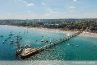 Ostseebrücke Scharbeutz: Neue Treppenanlage trotzt Wind und Wetter