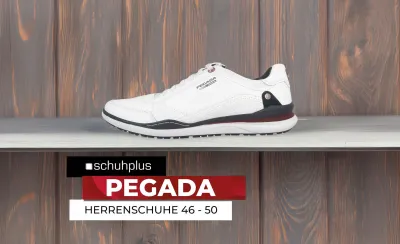 PEGADA in Übergrößen: Große Sneaker (46-50) bei schuhplus Große Herrenschuhe von PEGADA bei schuhplus