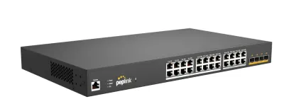 Vitel bietet neue Managed PoE-Switches von Peplink an