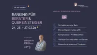 Seminar Banking für Berater und Quereinsteiger 02/26