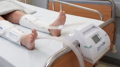 Phlebo Press im Einsatz Welt-Thrombose-Tag: VTE-Risiko endet nicht mit Entlassung