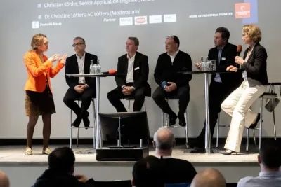 KI - Revolution oder Evolution für MES - Podiumsdiskussion zum MES-Tag auf der HANNOVER MESSE