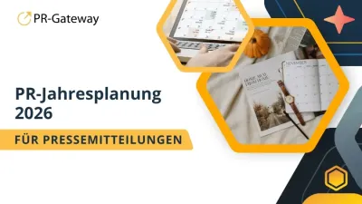 Jetzt PR-Planung für 2026 starten