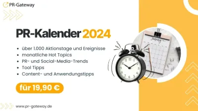 Spannende Thementage mit dem PR-Kalender 2024