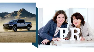 PR für KW Auto und seinen kraftvollen RAM-Pick-up