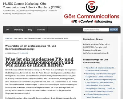 Erstellung eines professionellen PR- und Kommunikationskonzepts (Teil 3): Strategie