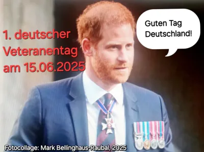 Prinz Harry: "Guten Tag Deutschland!" zum 1. Veteranentag am 15.06.2025