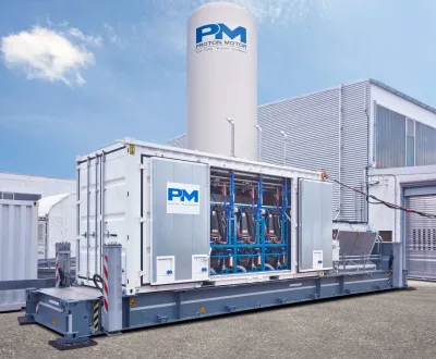 Netzautarke Hy-Markenprodukte von Proton Motor Fuel Cell stark gefragt:   Folgeauftrag von Tochter von Shell-Konzern über zwei HyShelter&reg;-Kraf