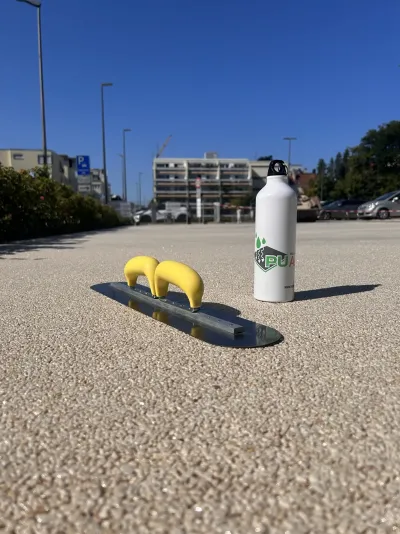 PU-Asphalt Parkplatz in Homburg PU-Asphalt: Die Revolution im Straßenbau