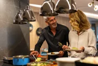 Restaurant Platan im Thermal Margaret Island Spa-Retreat in Budapest punktet mit kulinarischen Events
