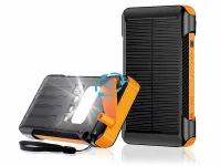 revolt Kurbel-Dynamo-Solar-Powerbank PB-825