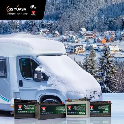 Mit der richtigen Batterie ist Wintercamping sehr reizvoll. Wintercamping: mit GS Yuasa auf der sicheren Seite!