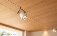Risiko Wohnungsbrand durch Lampen-Seilsysteme