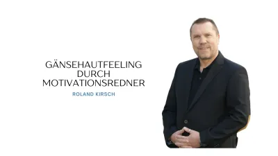 Gänsehautfeeling durch Motivationsredner