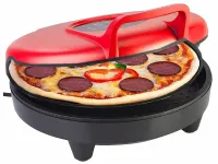 Rosenstein & Söhne Elektrischer Pizza-Maker, 180 °C, Ober-/Unterhitze, Ø 27 cm, www.pearl.de Rosenstein & Söhne Elektrischer Pizza-Maker