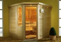Sauna nach Maß für Keller und Dachschräge aus Thanning