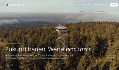 Schatzberger Holzhausbau und Holz-Modulbau: Nachhaltiges Bauen aus der Oberpfalz - digital sichtbar mit RENOARDE