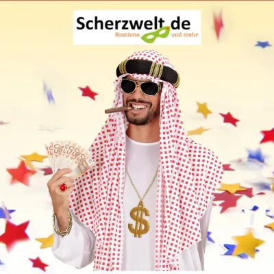 Einmal Scheich sein - im Karneval ist alles möglich