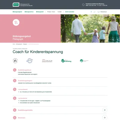 Mit neuem BTB-Lehrgang "Coach für Kinderentspannung" den Stresspegel von Kindern und Jugendlichen senken und einen ausgeglichenen Alltag mit
