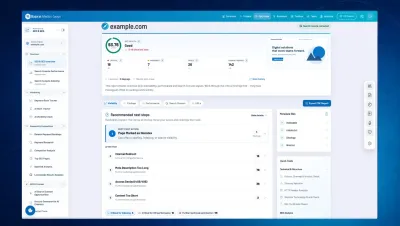 Screenshot Cockpit Neue All-in-One-Plattform macht KI-Sichtbarkeit für KMU planbar