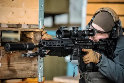Die HMR "Marksman" von Haenel:  Halbautomat optimiert für den Präzisionsschützen