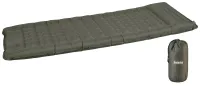 Semptec Aufblasbare Luftmatte mit Fußpressepumpe, Kissen