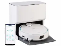 Sichler Exclusive HOBOT LEGEE-Q10 Pro Multiroom-Wisch- & Saugroboter PCR-9205, www.pearl.de Sichler Wisch- & Saugroboter PCR-9205 Reinigungsstation