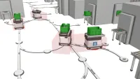 DUALIS zeigt: Mobile Roboter müssen im Gesamtsystem geplant werden