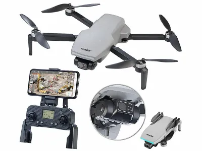Simulus Faltbare GPS-Drohne GH-290.fpv mit 4K-Cam (Die Bildrechte liegen bei dem Verfasser der Mitteilung.) Simulus Faltbare GPS-Drohne GH-290.fpv mit 4K-Cam