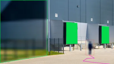 In der Software-Version 15 des IPS VideoManager sind Maskierungen oder Verschleierungen wählbar. Mehr Übersicht und Individualität für den Operator