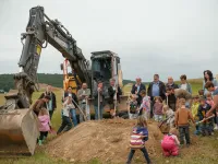 Spatenstich für neue Kita in Klingelbach