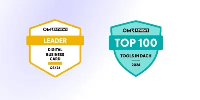 Spreadly: 5x OMR Leader für digitale Visitenkarten