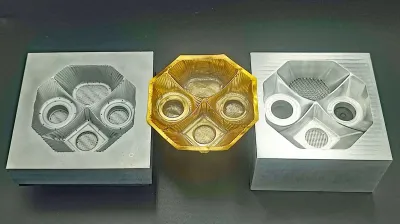 Spritzgießformen Pralinen-Inlays LANG zeigt Pulsaris 300fs auf der AMB: Hochpräzise 3D-Laserbearbeitung für Werkzeuge und Formen