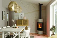 Feuer und Stein: Moderne Silhouette und hochwertige Materialien