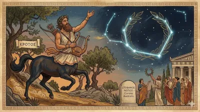 Corona Australis: Mythos und Astronomie